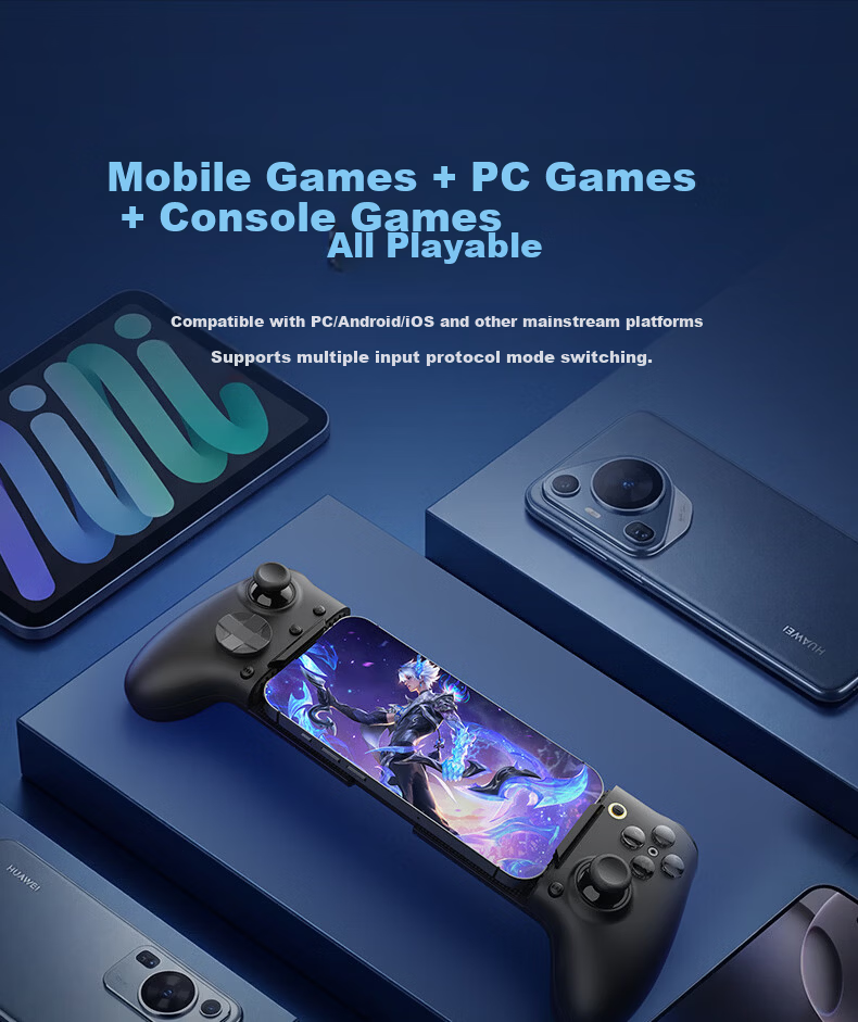 EasySMX Yisuoma Wujie M20 Wireless Streaming Cloud Gaming Dual-Mode Mobile Gamepad for Android iPad Delta Peripheral Mobile Game Genshin Impact King of Glory PC 18