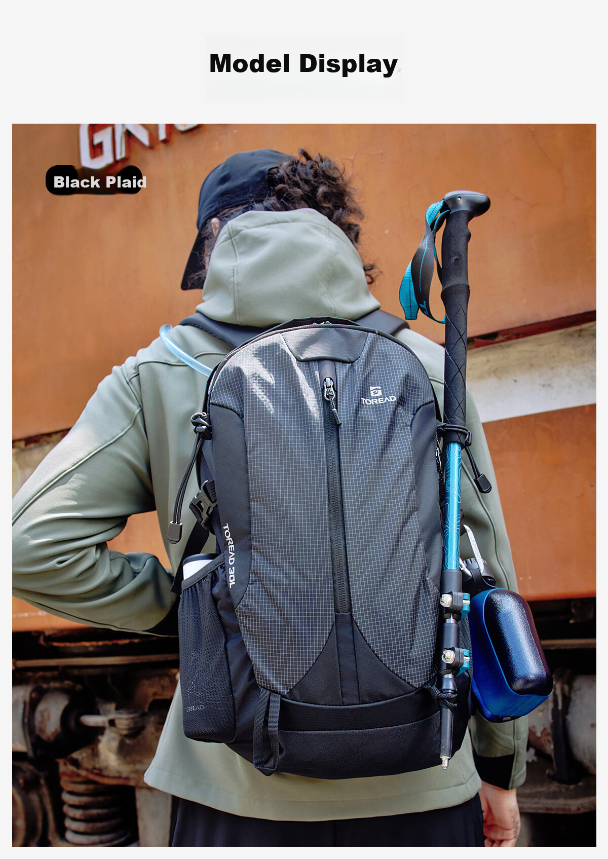 TOREAD Yunye 30L Hiking Backpack Camping Travel Outdoor Double Shoulder Bag TEBBBN80709 16