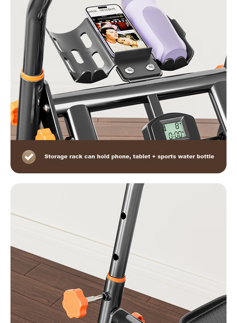 HUAYA Multifunctional Stair Climber Home Silent Foldable Stepper Stair Climbing Fitness Equipment 11