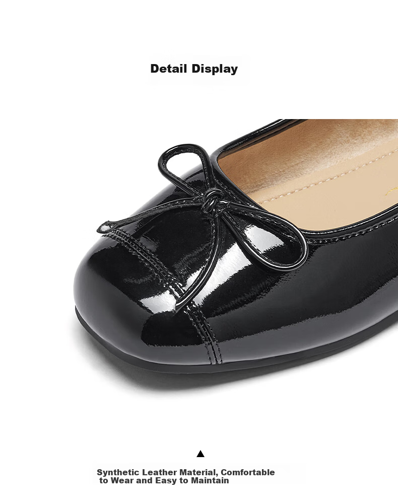 Hotwind Flat Low-Cut Women's Shoes 2026 Spring New Commuter Versatile Sweet Retro Round-Toe Mary Jane Shoes 17
