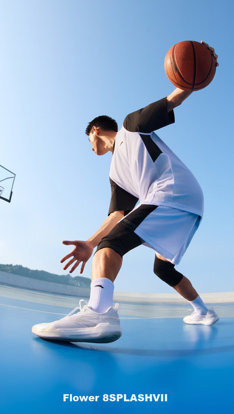 Anta Splash 8 | Men's Basketball Shoes Thompson Breathable Lightweight Cushioning Outdoor Low-Cut Sports Shoes 5