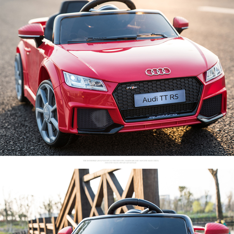 BeRica Electric Ride-On Car for Children, Audi Authorized Remote Control Toy Car for Boys And Girls, Rideable Vehicle, Baby Gift 20