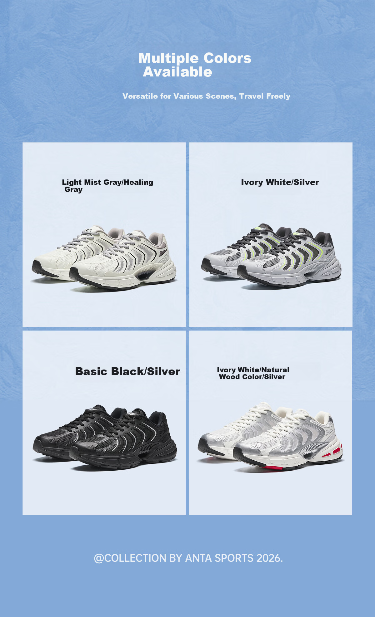 Anta Millennium 9 | [Fan Zhendong Edition] Summer Mesh Breathable Casual Men's Sports Shoes 112628890 15