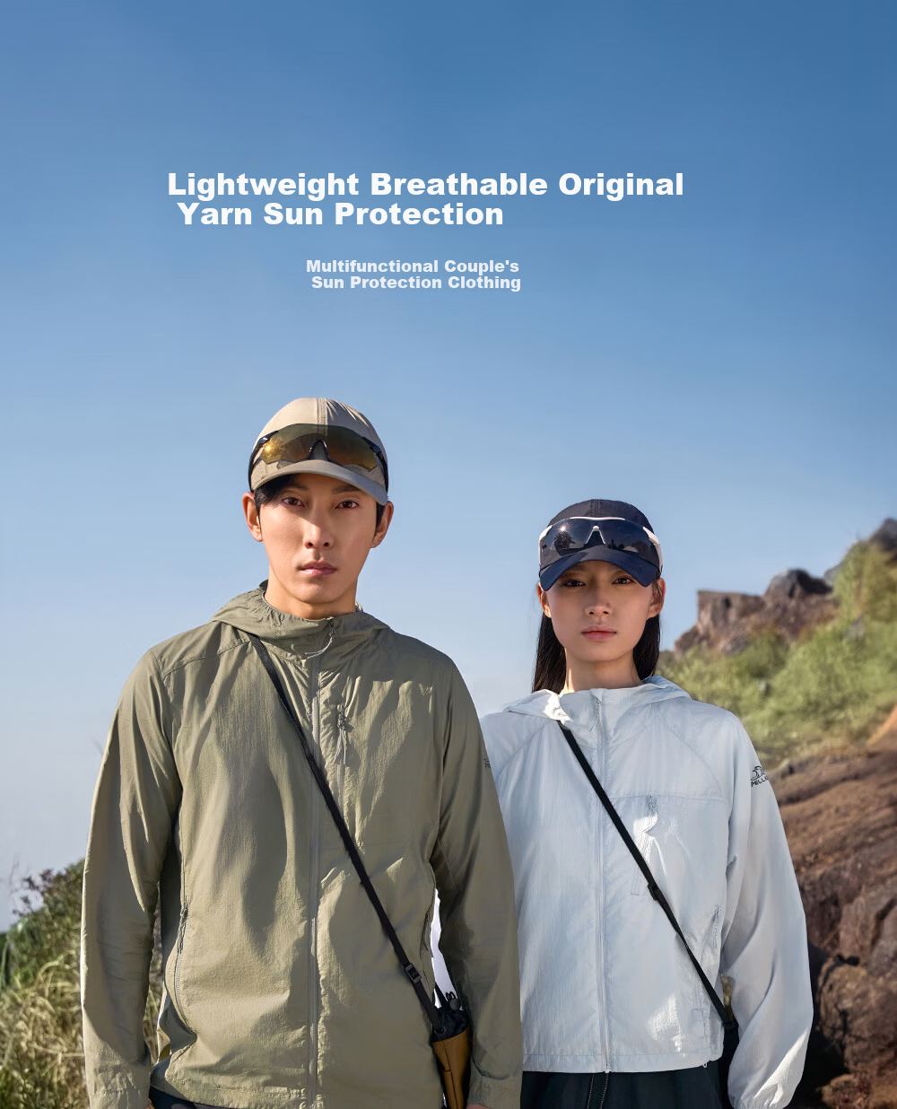 Pelliot Breeze PRO Outdoor Sun Protection Jacket Lightweight Breathable Cooling Summer Coat for Couples 126212048 1