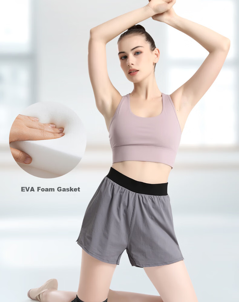 FYOUGA Women's Dance Knee Pads Black M Anti-Fall Protective Knee Sleeves for Dancing and Sports 15