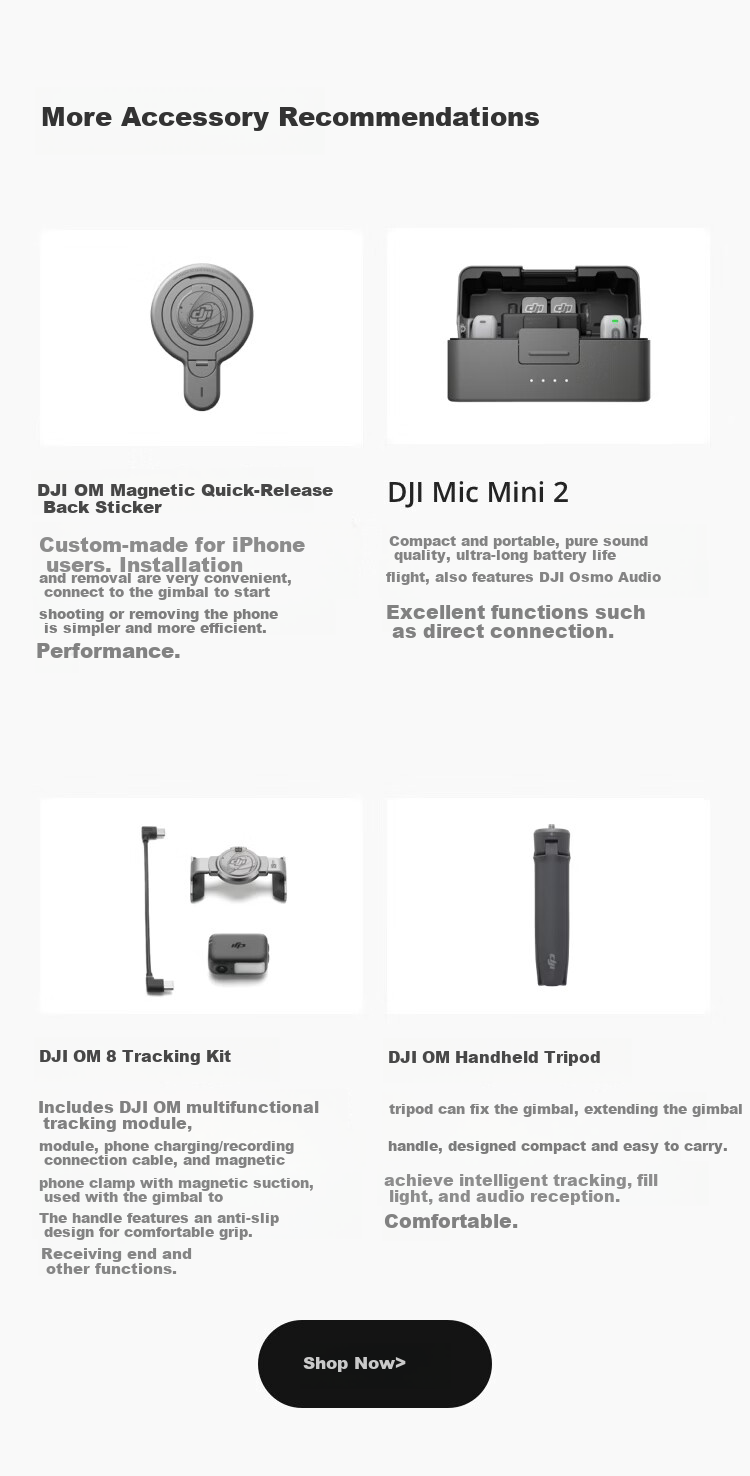 DJI OM Multifunctional Tracking Module 2 Osmo Mobile 8P Handheld Gimbal Accessory 1