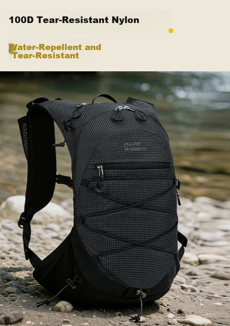 ALPINT MOUNTAIN Elmont Multifunctional Backpack Outdoor Sports Hiking Cycling Mountaineering Trail Running Backpack for Men 4