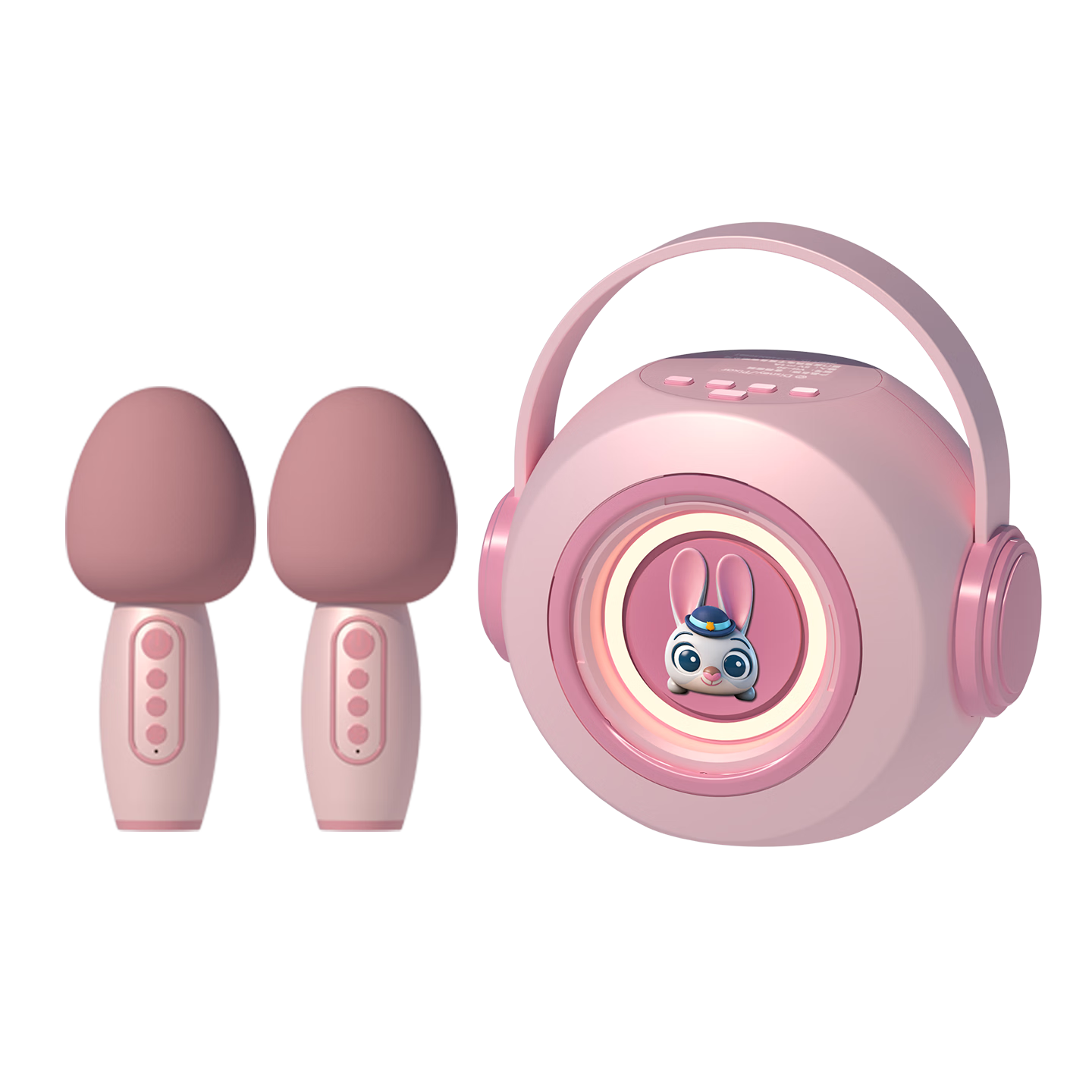 Disney Kids Wireless Karaoke Microphone Bluetooth Speaker Judy Mini Toy Gift for Boys and Girls