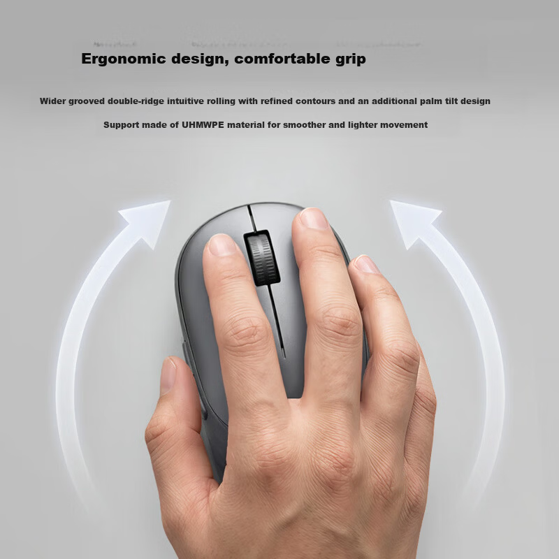 DELL MS526 Wireless Mouse High-End Business Portable Mouse Programmable Buttons 6000DPI Long Battery Life 3