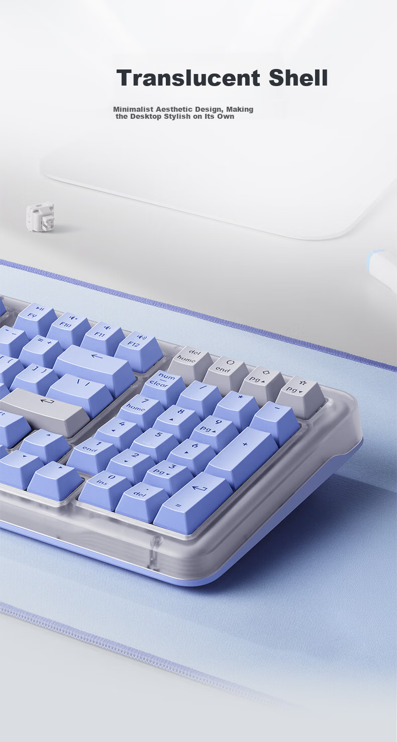 Logitech ALTO KEYS K98M Plus Custom Wireless Mechanical Keyboard White K98M Plus Custom Keyboard White 5