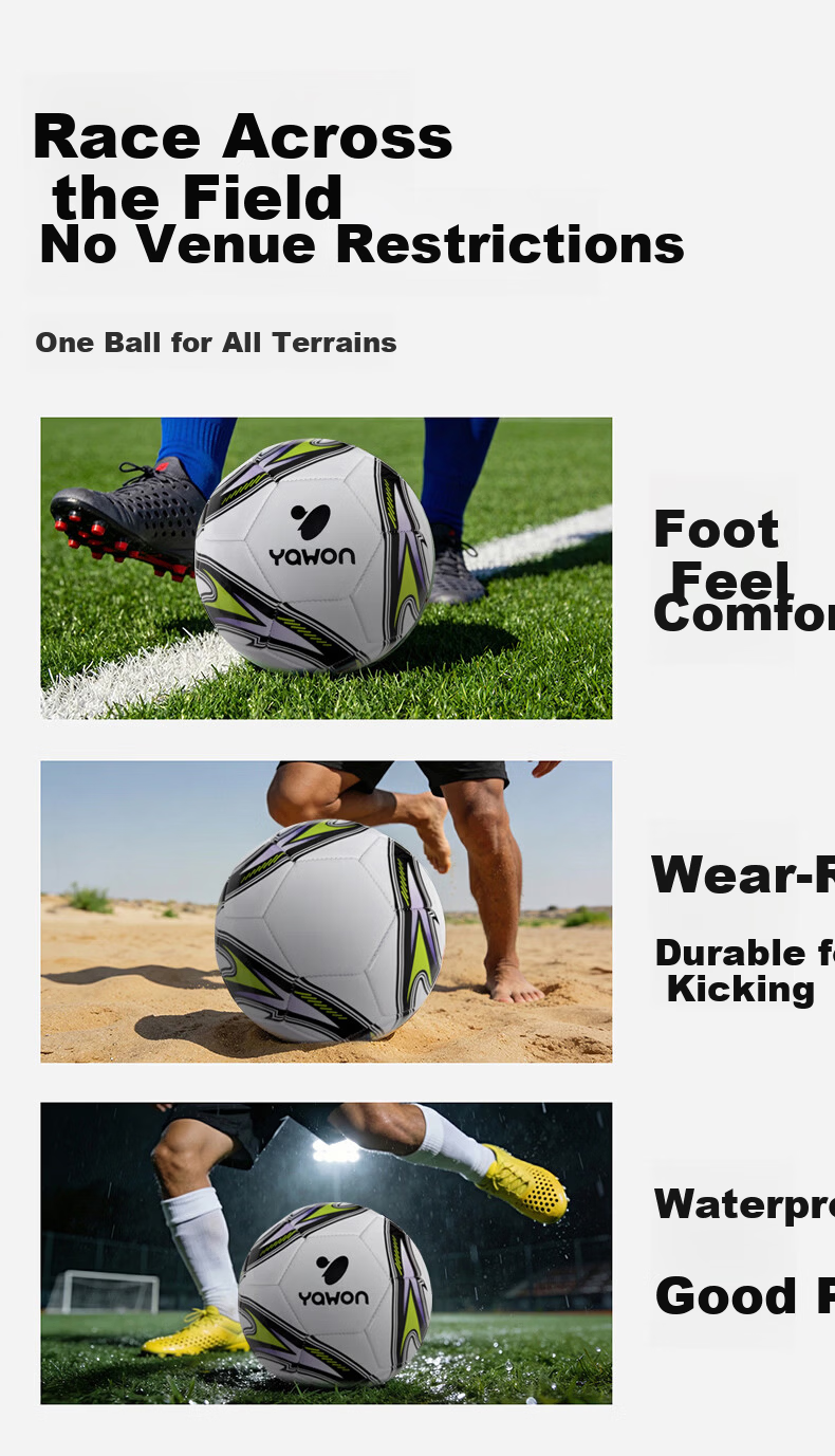 Yawang Football No.4 Children's 6-12 Years Old Primary School Special Thickened Explosion-Proof Bladder Training World Cup Black and White Size 4 Ball 5