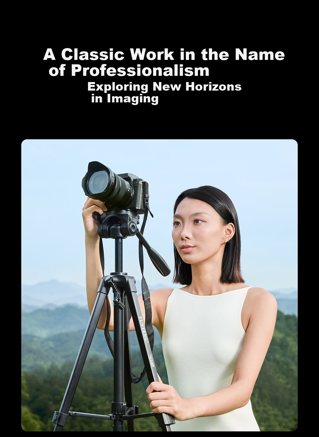 YUNTENG 860 Professional Tripod with Spiked Feet, Hydraulic Head for DSLR, Mirrorless Camera, Camcorder, Smartphone, Vlog Video Shooting, Live Streaming, Outdoor Travel Photography Stand 15