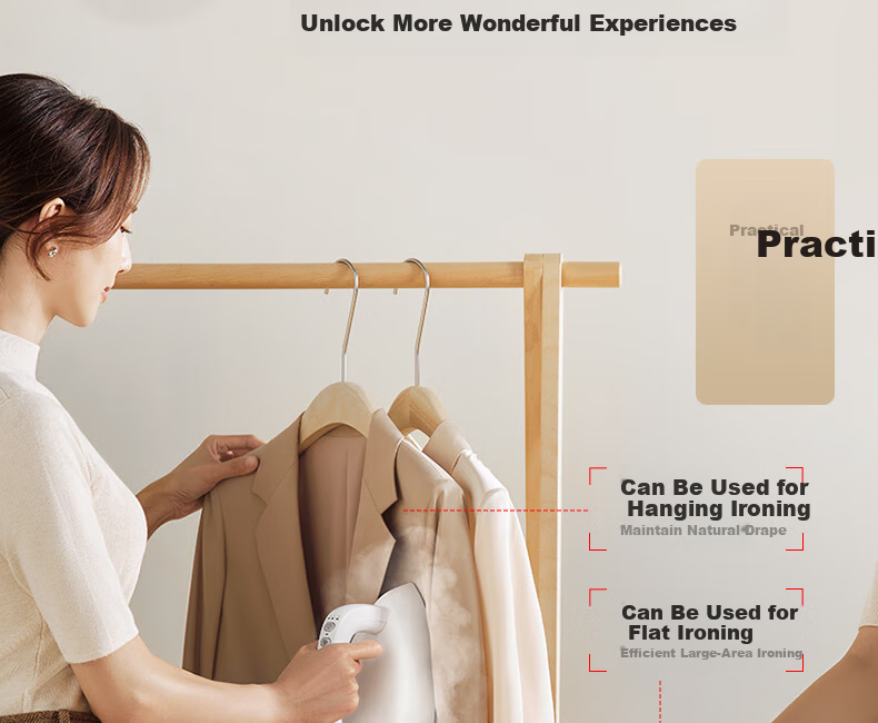 TOSHIBA Yutu X1 Garment Steamer Luxury Clothing Care Large Dry Steam Ironing Machine Home High-End Smart Temperature Control Handheld Pressurized Steam Quick Wrinkle Remover Iron 21