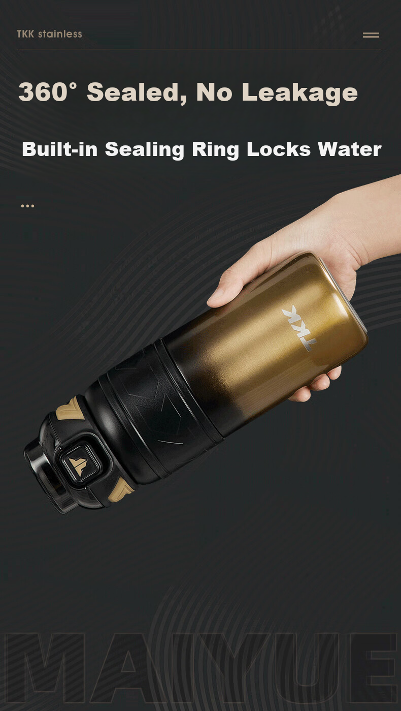 TKK Insulated Large Capacity Car Travel Mug for Men 316 Stainless Steel Tea Separation Cup for Middle and High School Students 8