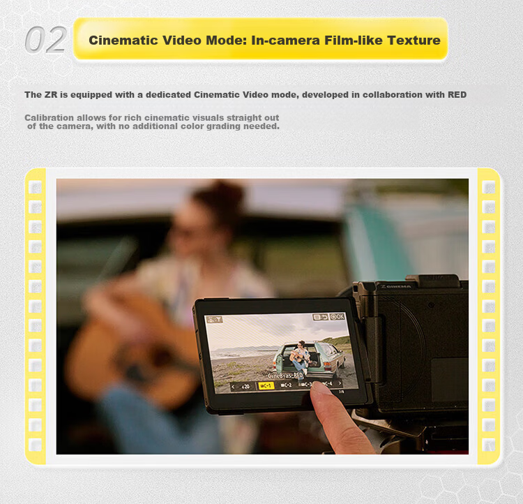 Nikon ZR Full-Frame Cinema Mirrorless Camera Nikon Cloud Creation 4K Digital Cinema Camera RED Professional Cinema Camera 5