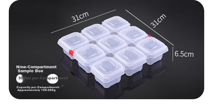 Danshi Zhiyuan Food Sampling Boxes Canteen Sample Containers Dish Sampling Fresh-Keeping Boxes 300ML 10 Pieces (Beijing Warehouse) 14