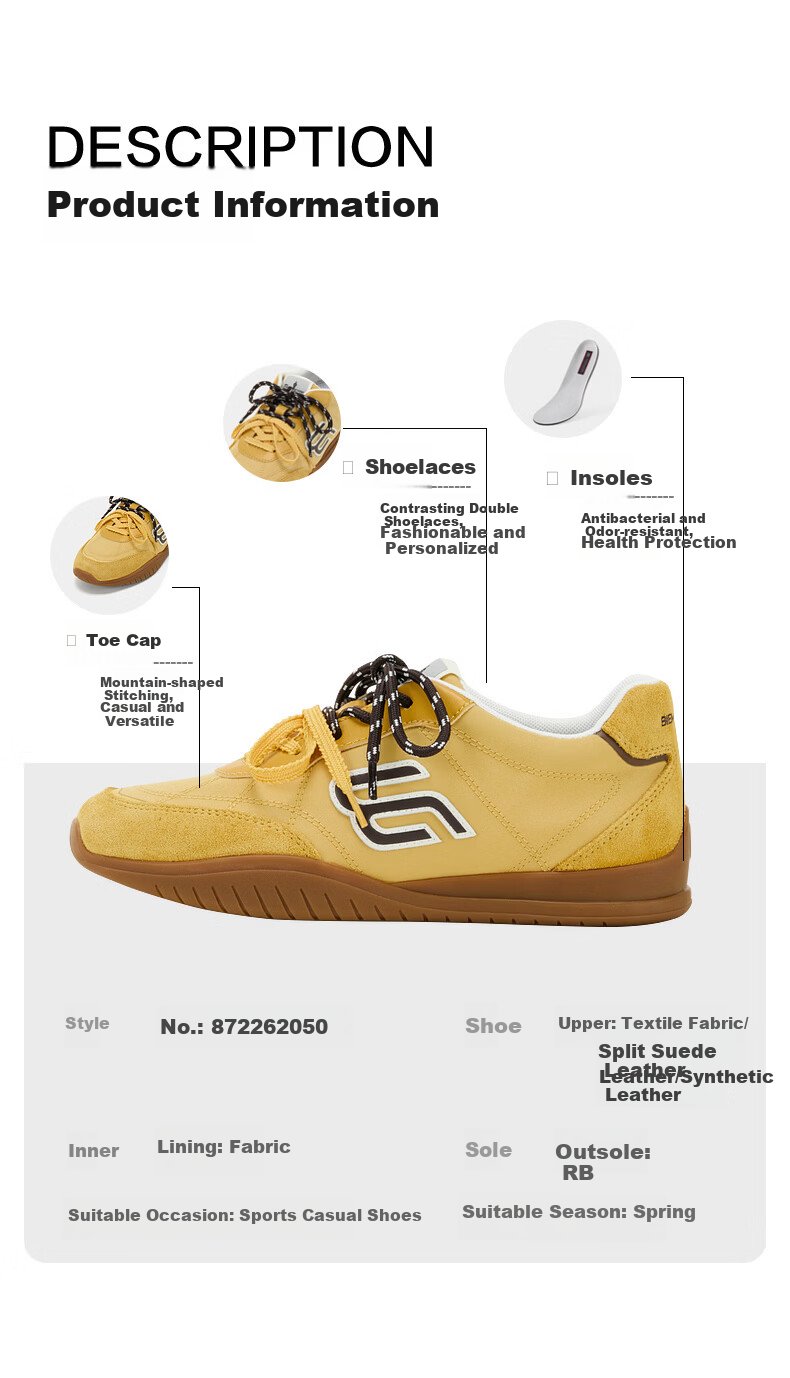 Biyinlefen [Antibacterial and Odor-Resistant] 2026 Summer New Women's Commuter Versatile Sports Casual Shoes Durable German Training Shoes 2