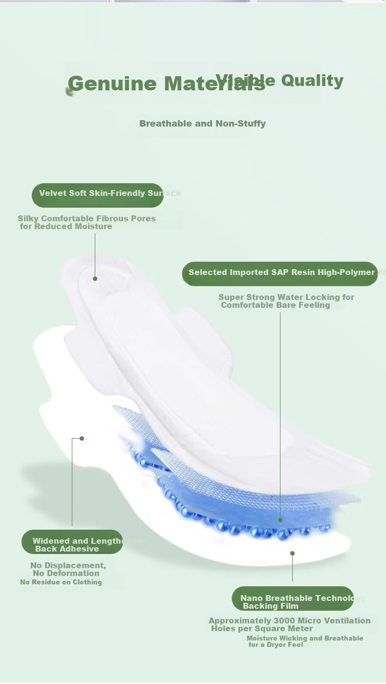 Suiyi Xinhua Pharmaceutical Breathable Daily Use Sanitary Napkins 255mm Sterilized Ultra-thin Menstrual Pads JD Self-operated Next Day Delivery 7