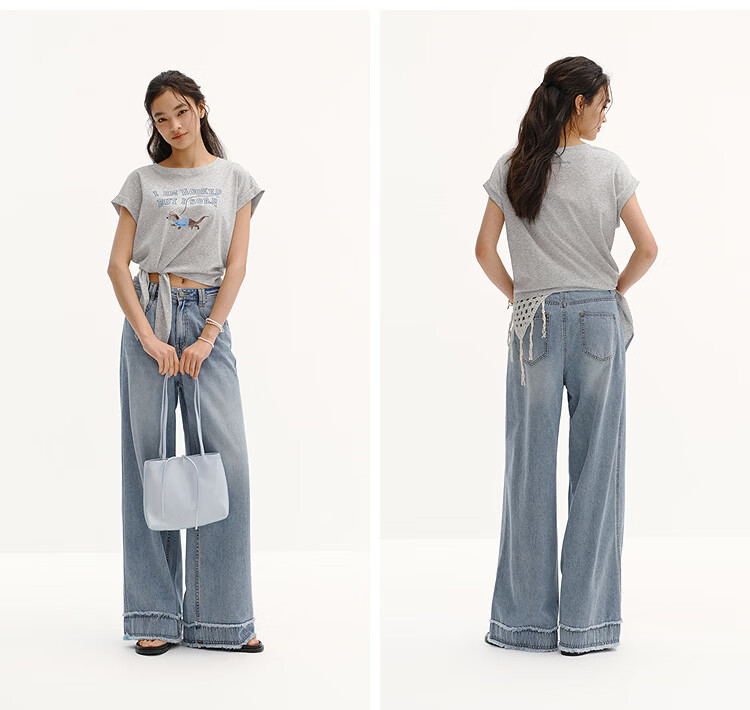 Semir Mall Edition | Illustrator Collaboration Women's Summer Short Loose Graphic T-Shirt 2026 Top 101326100040 15