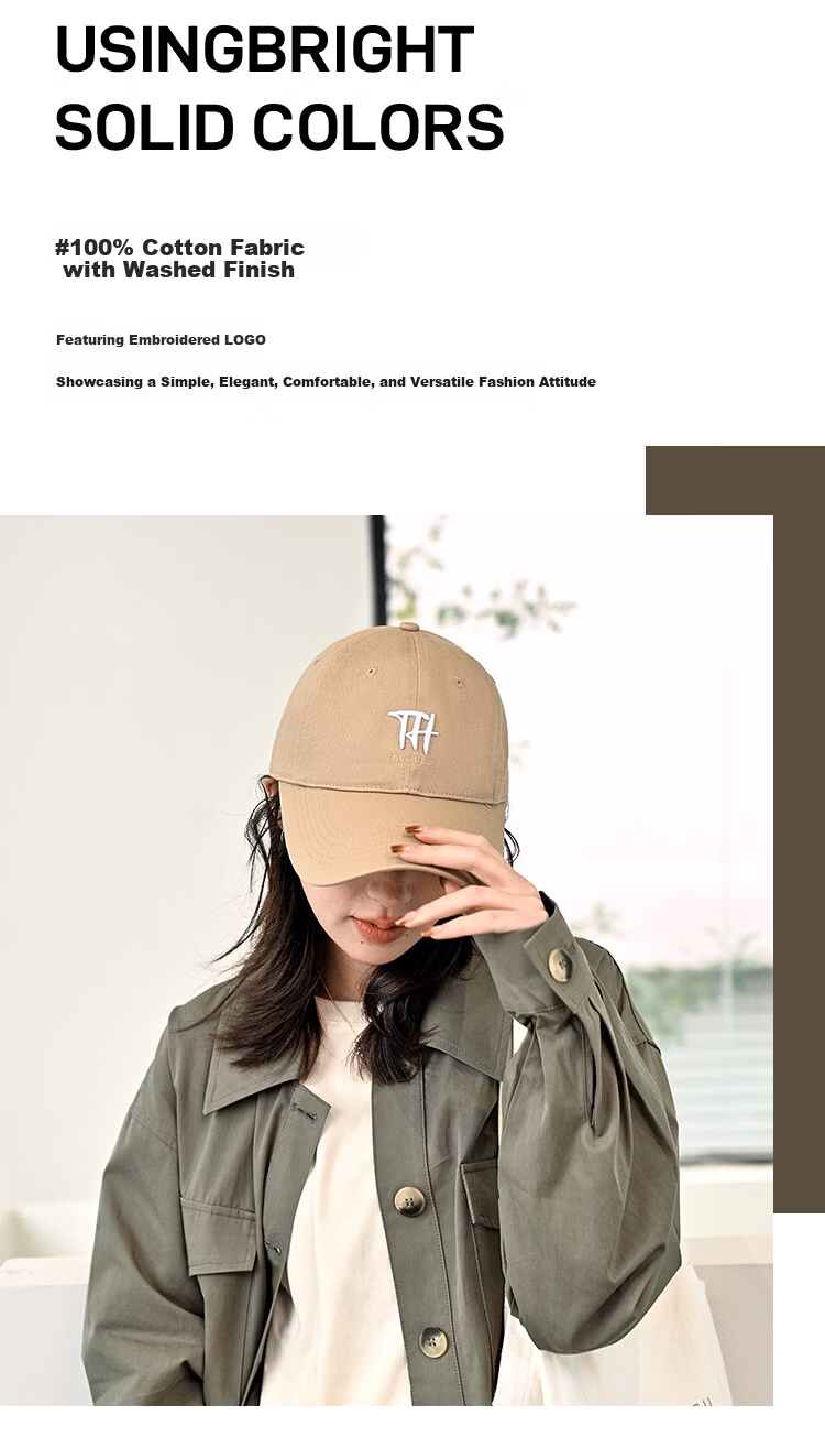 Zhenxiang Women's Baseball Cap Men's Sunshade Duckbill Fashion Slim Face Four Seasons Universal Premium Birthday Gift Y225 6
