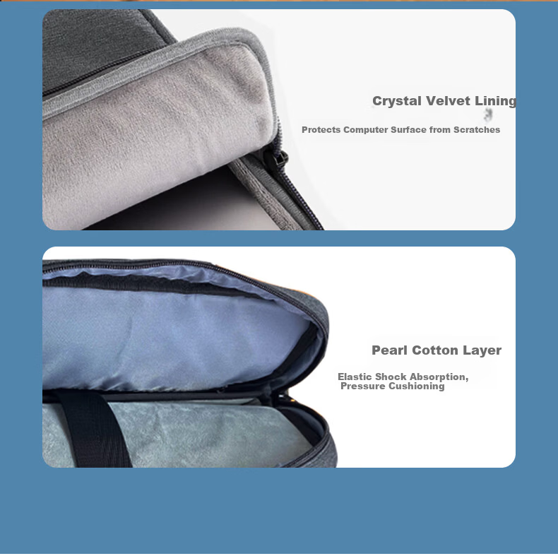 Ugreen Laptop Tablet Sleeve Bag Large Capacity 14.9 Inch Compatible with Apple MacBook Neo/Pro/Air Huawei Lenovo Xiaomi Asus 2