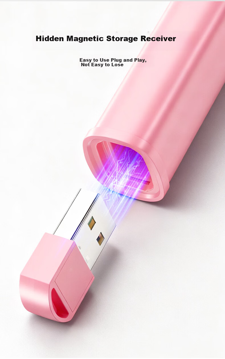 ULT-unite Laser Pointer Presentation Remote Teacher Multifunctional Telescopic Teaching Pointer Compatible with Seewo Whiteboard PPT Touch Writing Pen Wireless Remote Multimedia Hot Selling Model 5