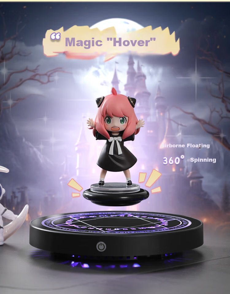 Hengyi Magnetic Levitation Display Stand Tray Bluetooth Playback Toy Model Magic Circle Light Base New Year Gift 7
