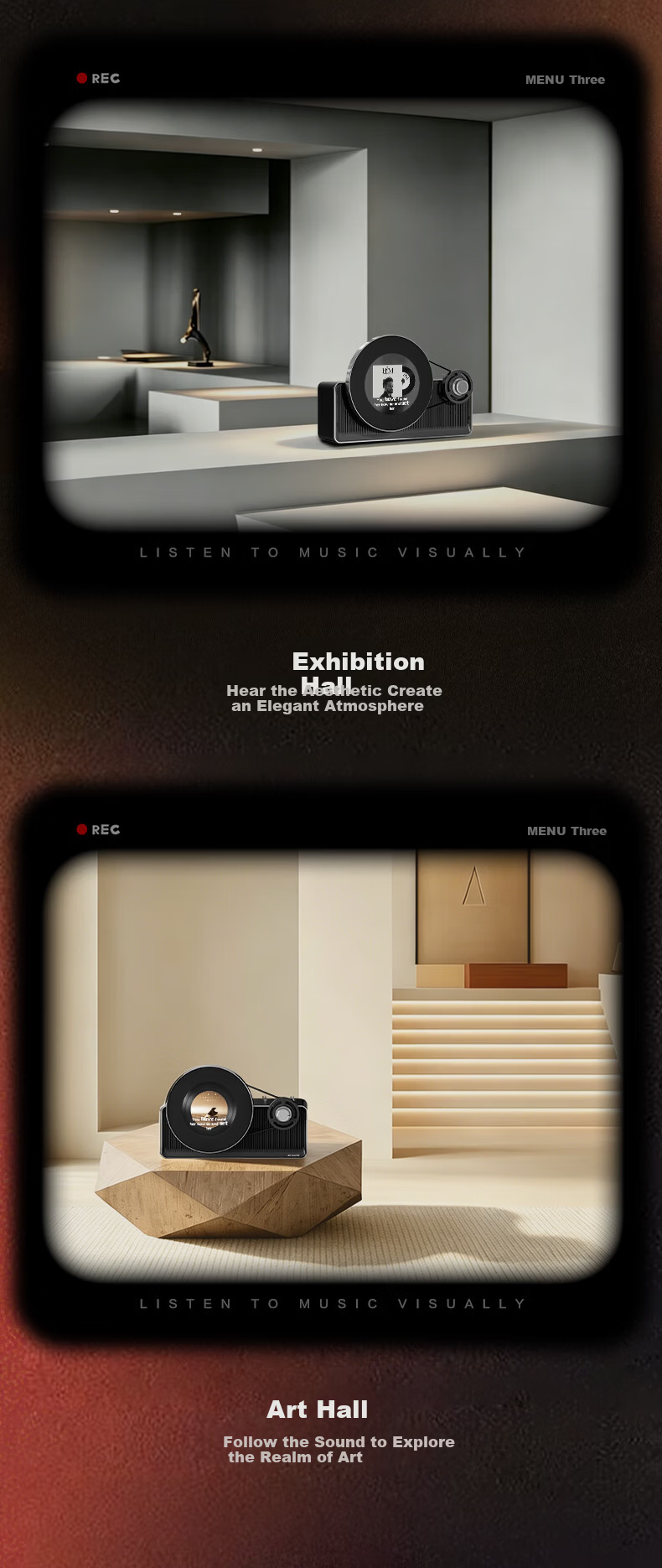 ART' MASTER Retro1 Album Vinyl Lyrics Speaker Bluetooth Desktop Speaker Home Living Room Bedroom Smart Birthday Gift 13