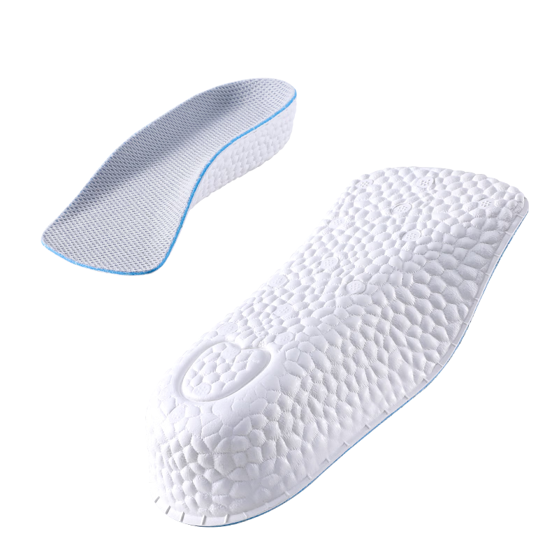 3AnGnI 2 Double Pack Height-Increasing Insoles, Boost Invisible Popcorn Sports Shock-Absorbing Height-Increasing