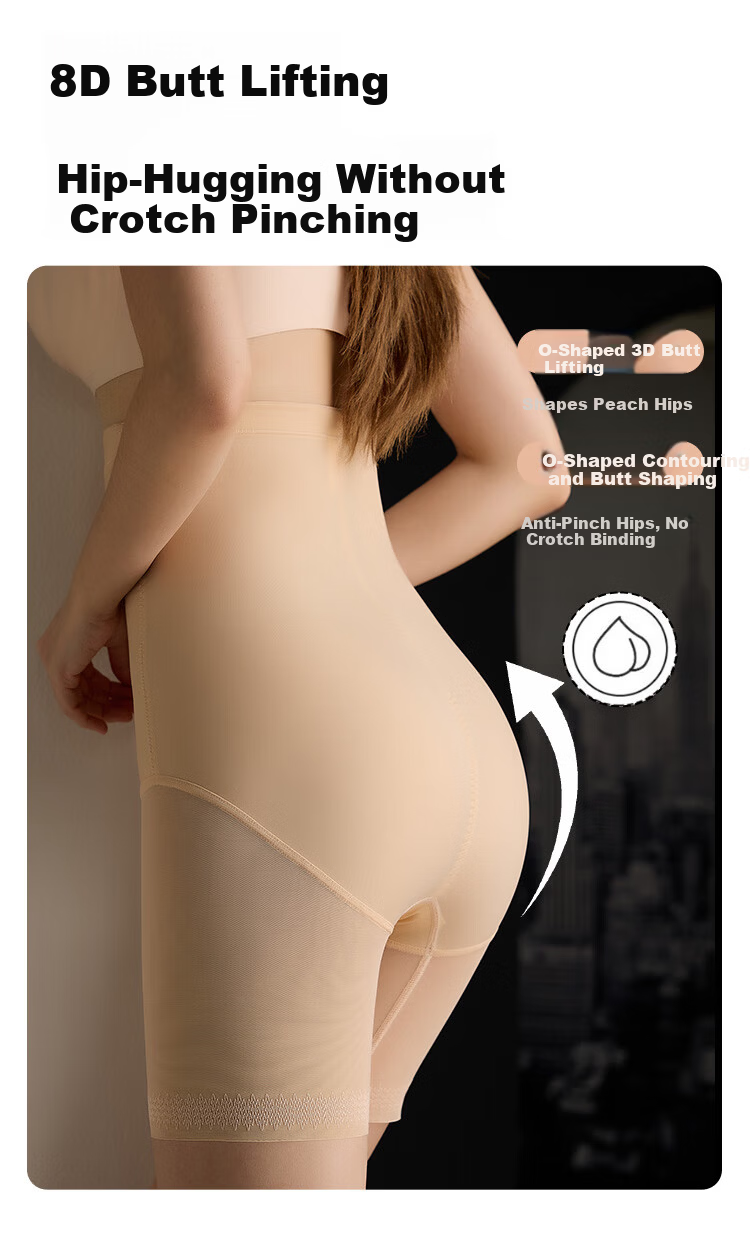 GRACEWELL High Waist Shaping Hip Lift Strong Abdomen Control Postpartum Body Shaping Waist Cincher Hip Lifting Custom Medical Grade Safety Underwear for Women 8