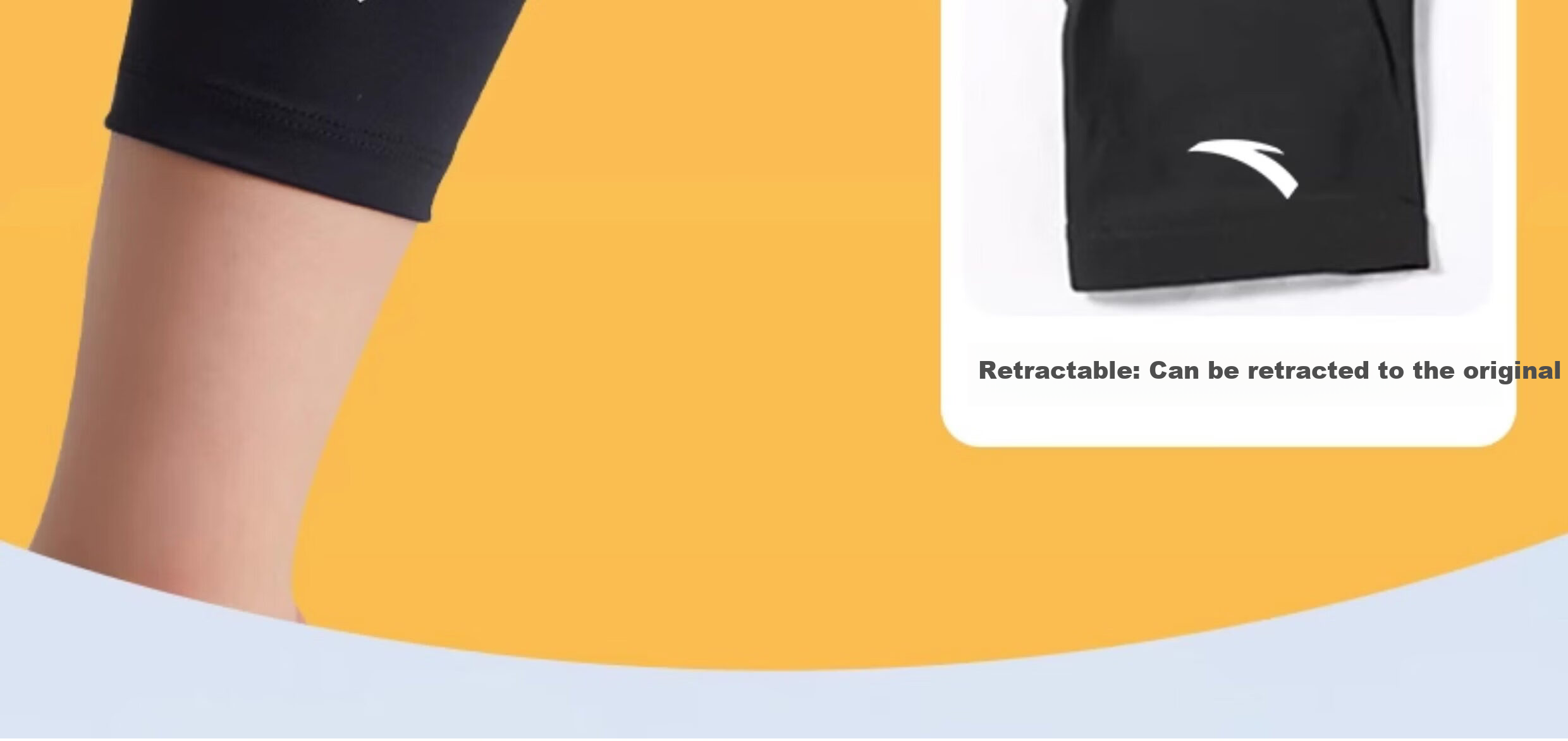 Anta Kids Honeycomb Knee Pads Basketball Protective Sports Collision Youth Professional Knee Sleeves Running Elbow Guards Equipment XS 11