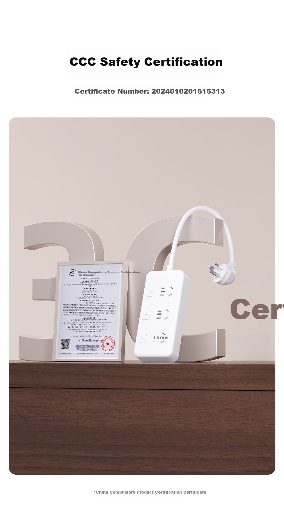 PHILIPS 3-Outlet Independent Switch Short Extension Power Strip 0.2m Kitchen Socket Multi-Outlet Power Board 8