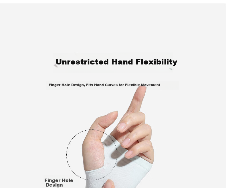 RED DRAGONFLY Women's Summer Ice Silk Gradient Cooling Sun Protection Arm Sleeves UV Protection Gloves for Men 11