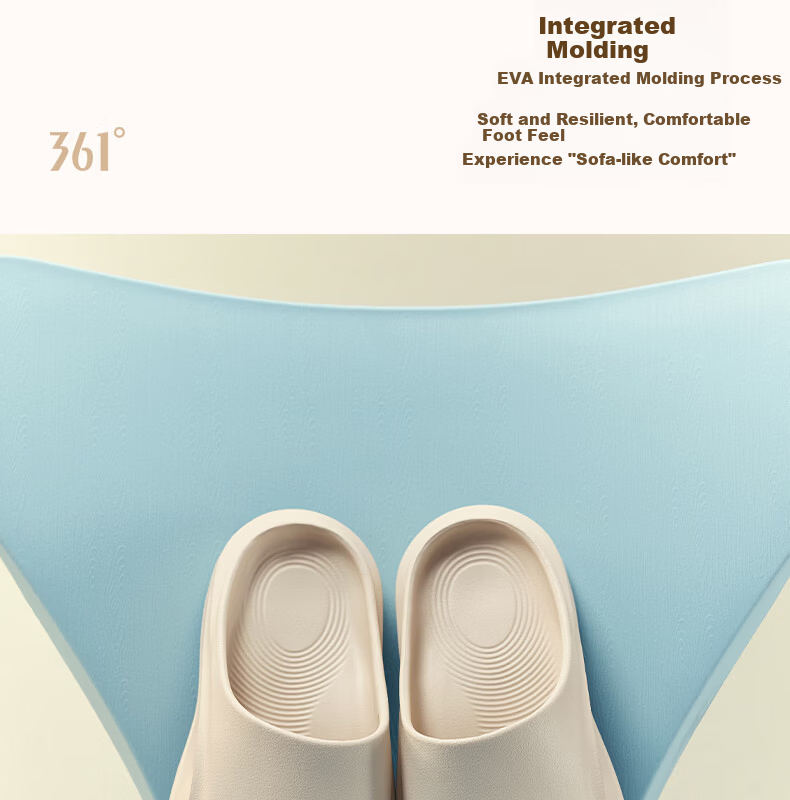 361° Unisex Summer Thick-Soled Sports Sandals Casual Soft Breathable Slippers 622617421-1 6