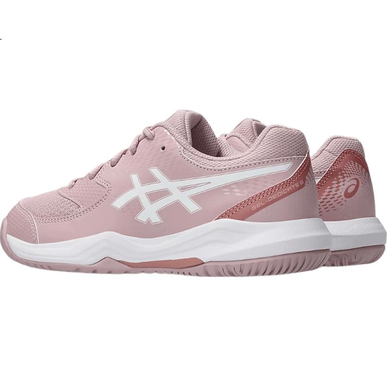 ASICS GEL-DEDICATE 8 Kids Youth Tennis Shoes Unisex Cushioning 1044A077-702 Size 34.5