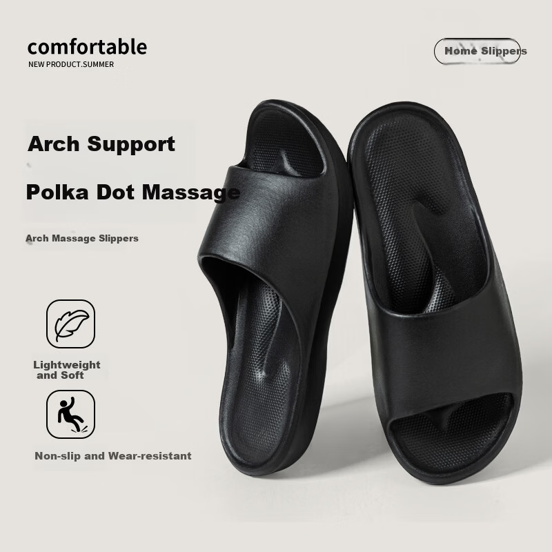 She Enjoy EVA Women's Home Indoor Bathroom Simple Slippers