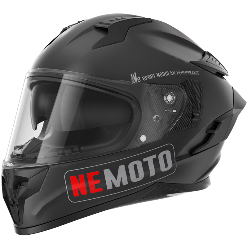 NEVA 3C Certified Motorcycle Helmet Unisex DOT Standard Full Face Double Lens Four Seasons Universal Motorbike Safety Helmet Matte Black Floral Silver Plated Lens