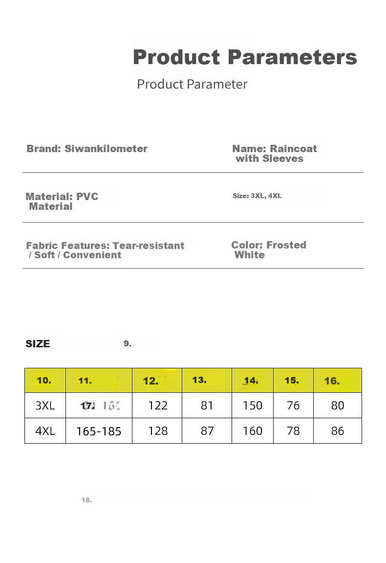 40,000KM Bicycle Raincoat Oxford Cloth Raincoat Electric Vehicle Student Adult Single Person Unisex Raincoat 5