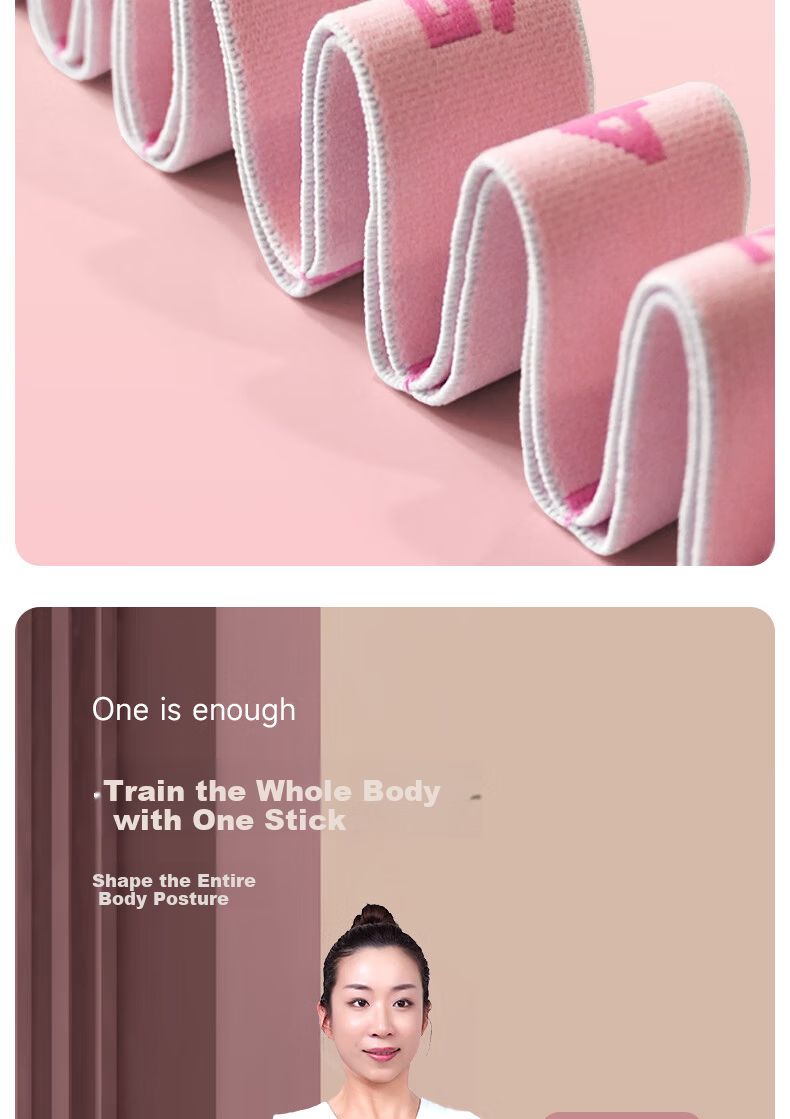 361° Elastic Band Yoga Fitness Stretch Band for Women Kids Digital Resistance Band Leg Training Dance Exercise Pull Strap 3