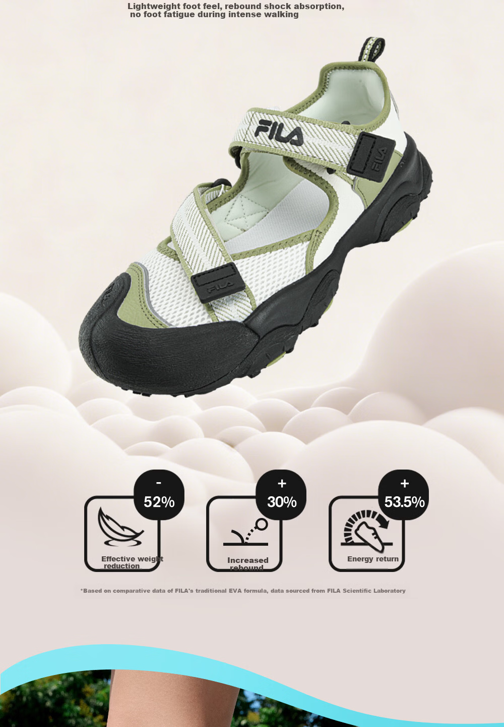 FILA Cat Paw 7 Mary Jane Sandals Women's Summer 2026 New Sports Beach Sandals 11