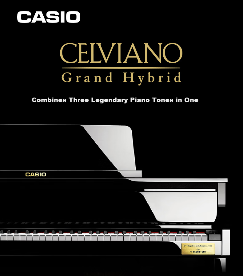 CASIO Digital Piano PXS3100 Black Smart Touchscreen 88-Key Weighted Hammer Graded Solo + Portable X-Stand Model 4