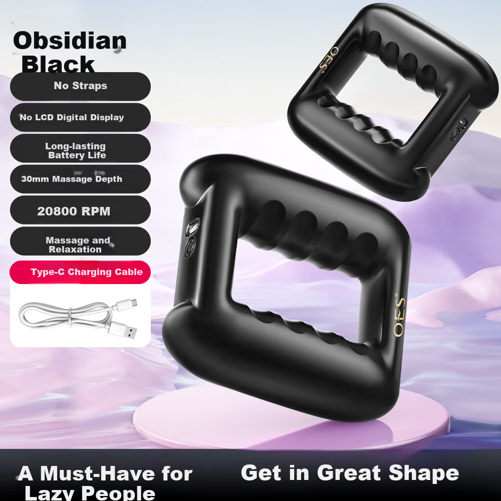 OES Fascia Ring Fat Burning Machine Lazy Weight Loss Slimming Belly Massage Waist Belt Home Fitness Device Abdominal Vibration Massager