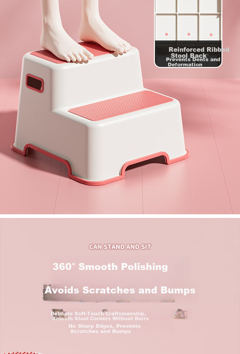 Youjia Liangpin Toilet Aid Children's Stair-Step Potty Seat Baby Step Stool 3-in-1 9