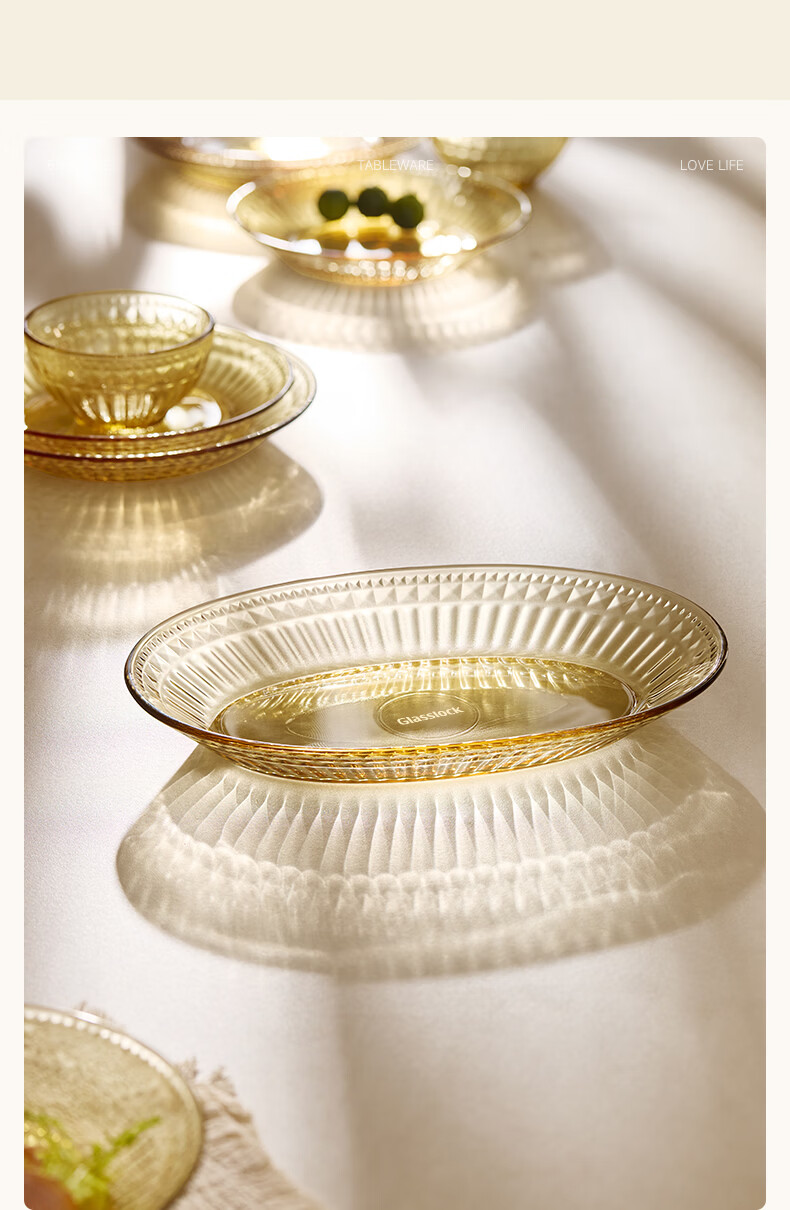GLASSLOCK Glass Bowl 2-Piece Set High-Temperature Resistant Rice Bowl Soup Bowl Noodle Bowl Microwave Oven and Steaming Safe Tableware Set 5