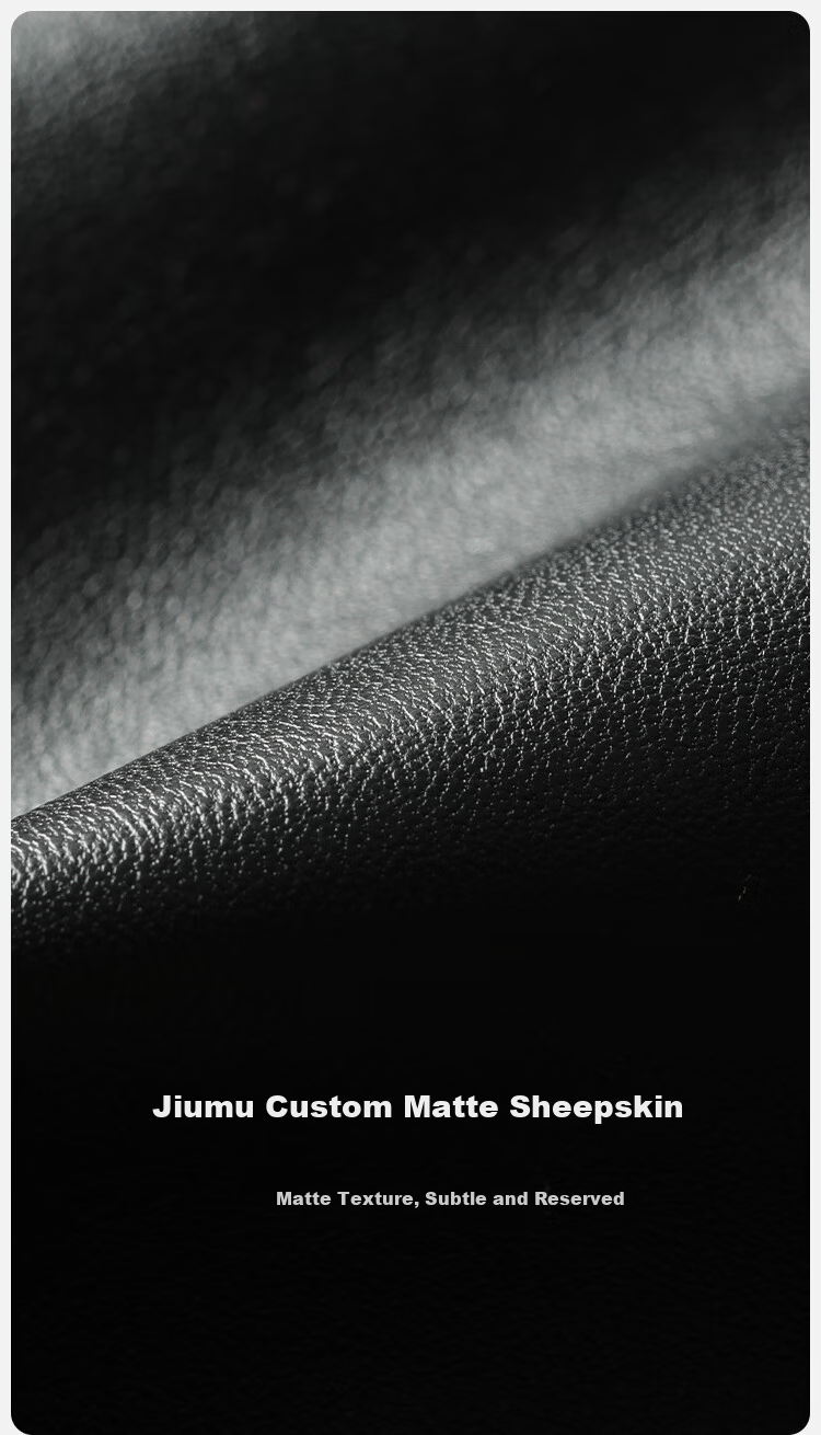 JIUMU Sheepskin Warm Genuine Leather Gloves for Men, Winter Fleece-Lined Windproof Cold-Resistant Touchscreen Compatible Gloves 4
