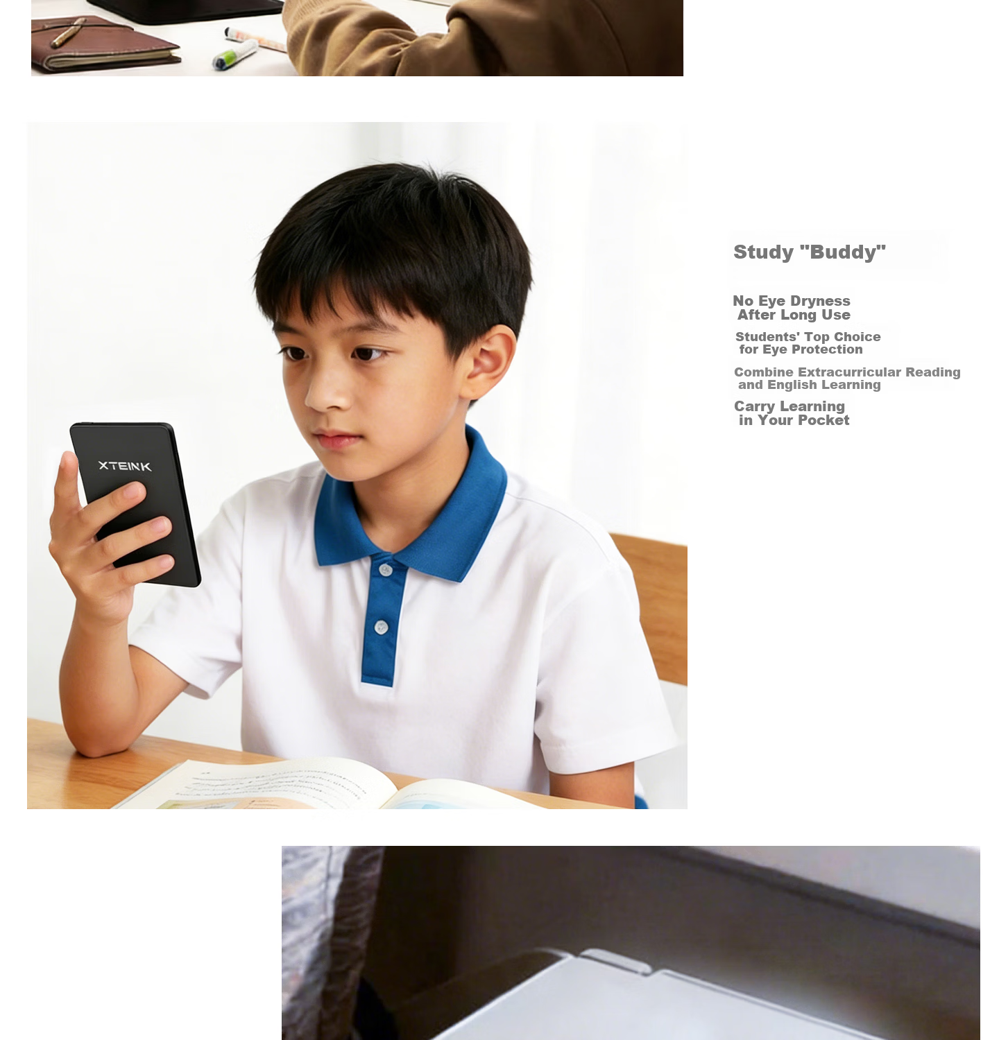 Yuexing Tong X3 E-Ink Screen Reader Ultra-Thin Portable E-Book White 13