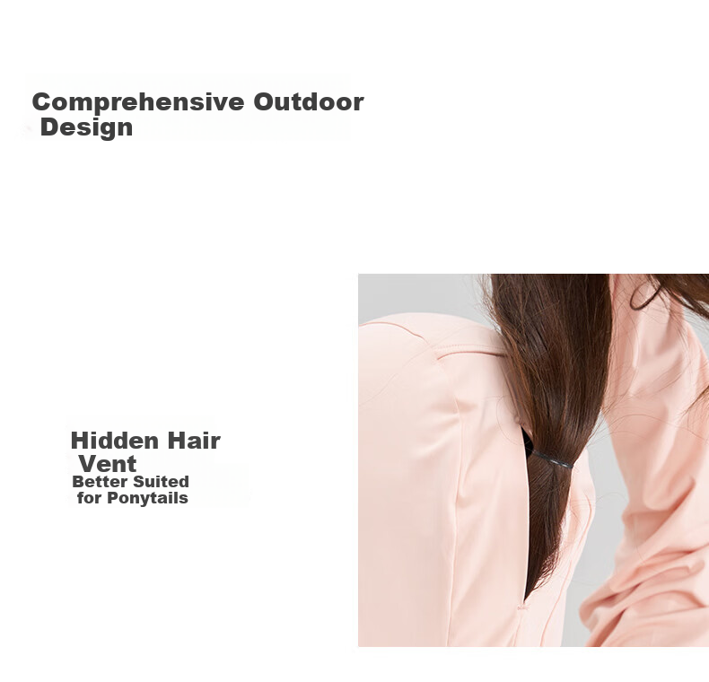 LangSha Women's Sunscreen Jacket Spring Summer Ice Silk Cooling UV Protection Breathable Comfortable Outdoor Skin Jacket 543 14