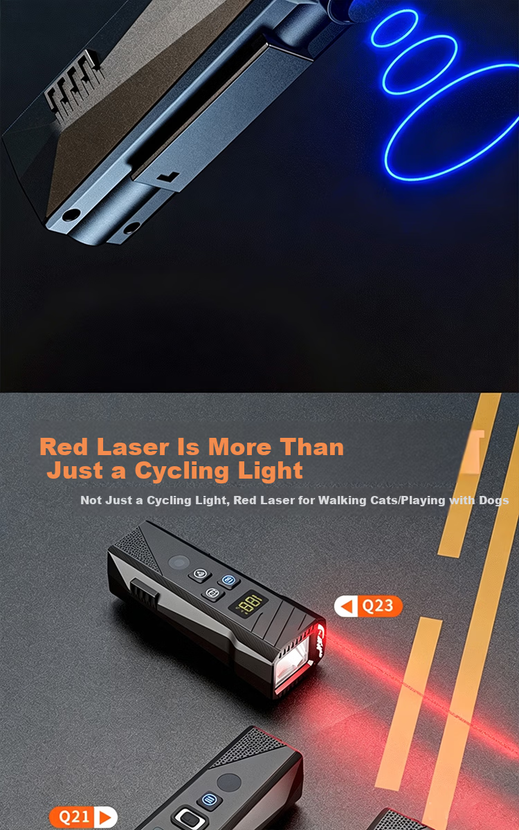 Cavalry Bicycle Front Light High Brightness Long Range Rechargeable Flashlight Outdoor Portable Mountain Bike Night Riding Lamp 9