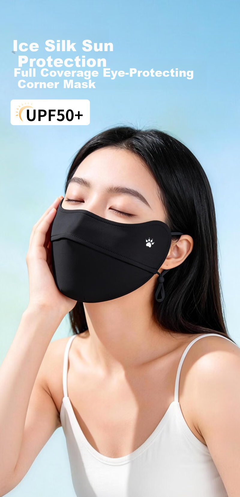 KELME Sun Protection Mask Unisex Summer Cycling Face Cover UV Protection Outdoor Mountaineering Travel 1