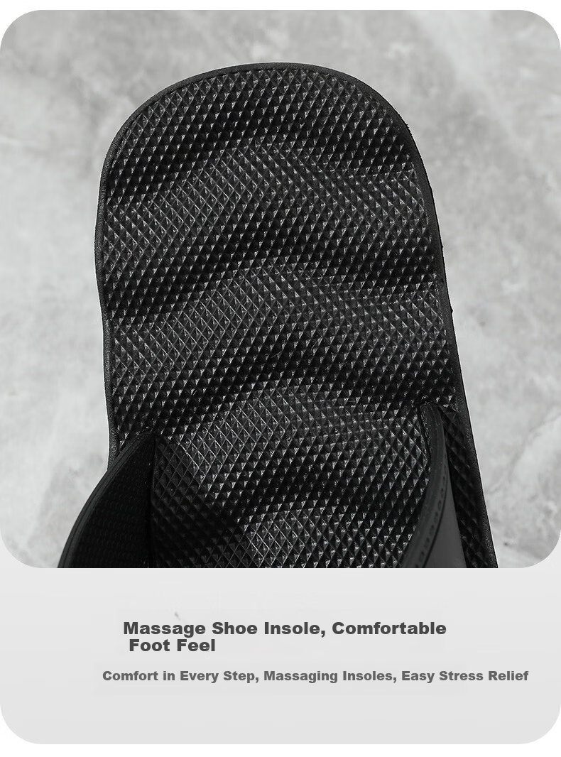 Cartelo Crocodile Men's Outdoor Home Bathroom Slippers Thick Soft Sole Flip Flops 1751 Black Blue Size 43 6